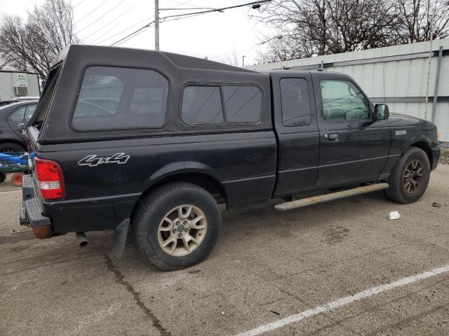 1FTZR45E48PA88496 - 2008 FORD RANGER SUPER CAB BLACK photo 3