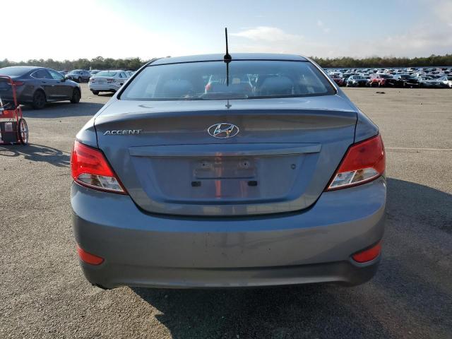 KMHCT4AEXGU065118 - 2016 HYUNDAI ACCENT SE GRAY photo 6