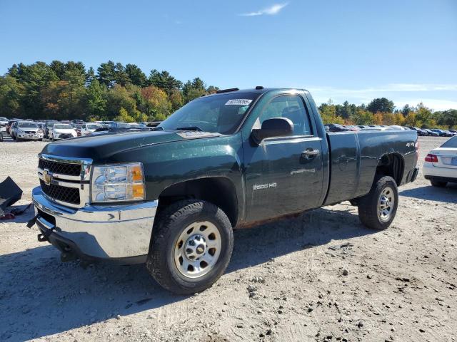 1GC0KVCGXDZ274825 - 2013 CHEVROLET SILVERADO K2500 HEAVY DUTY GREEN photo 1