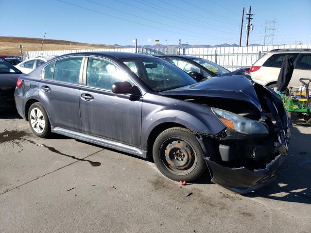 4S3BMCA66D3005693 - 2013 SUBARU LEGACY 2.5I GRAY photo 4