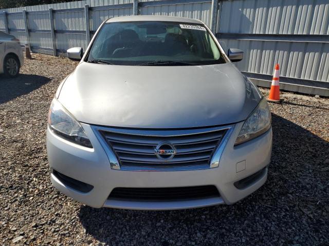 3N1AB7AP4EL688102 - 2014 NISSAN SENTRA S SILVER photo 5