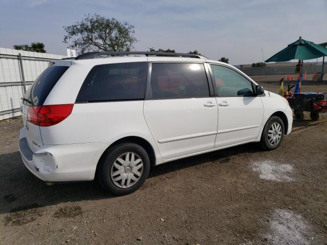 5TDZA23C26S457744 - 2006 TOYOTA SIENNA CE WHITE photo 3