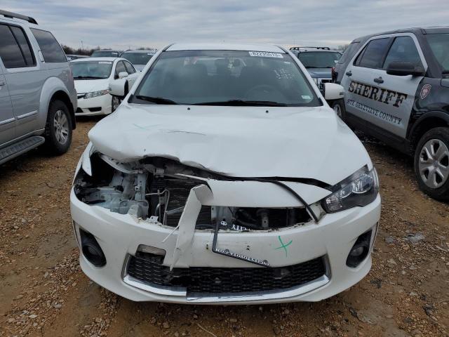 JA32U2FU9HU012346 - 2017 MITSUBISHI LANCER ES WHITE photo 5