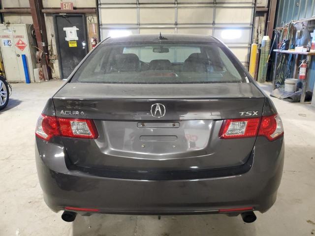 JH4CU2F65AC014063 - 2010 ACURA TSX GRAY photo 6
