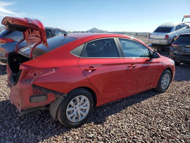 3KPC24A36KE059605 - 2019 HYUNDAI ACCENT SE RED photo 3