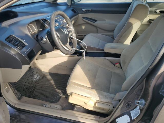 19XFA1F58BE046640 - 2011 HONDA CIVIC LX GRAY photo 7