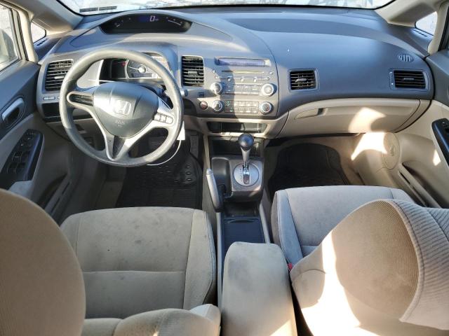 19XFA1F58BE046640 - 2011 HONDA CIVIC LX GRAY photo 8