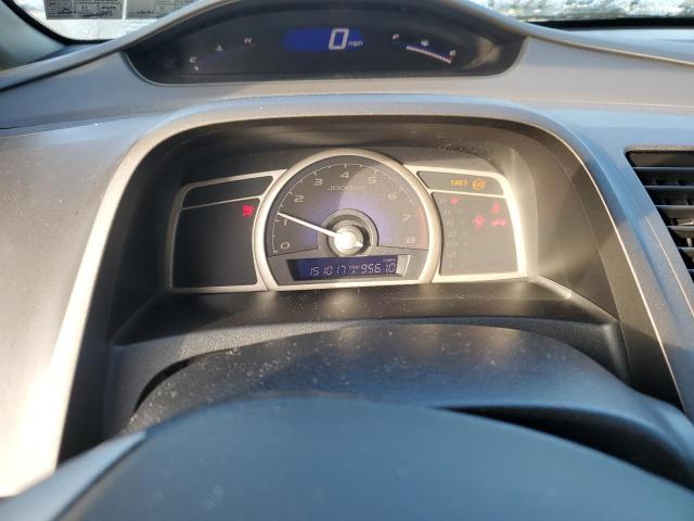 19XFA1F58BE046640 - 2011 HONDA CIVIC LX GRAY photo 9