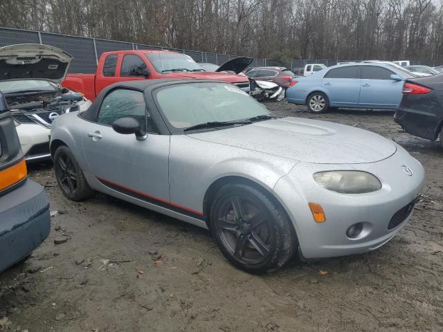 JM1NC25F660121906 - 2006 MAZDA MX-5 MIATA SILVER photo 4