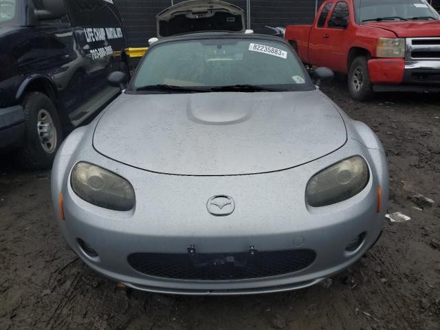 JM1NC25F660121906 - 2006 MAZDA MX-5 MIATA SILVER photo 5