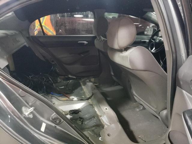 2HGFA165X9H305340 - 2009 HONDA CIVIC LX GRAY photo 10