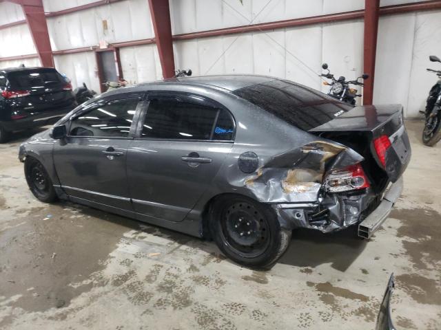 2HGFA165X9H305340 - 2009 HONDA CIVIC LX GRAY photo 2