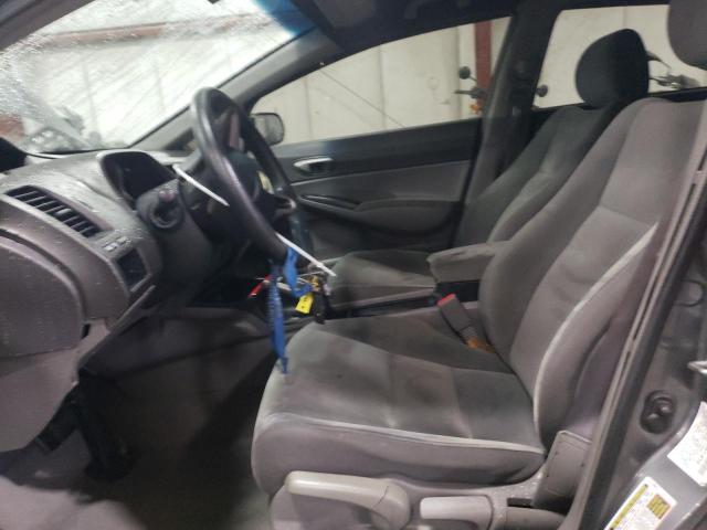 2HGFA165X9H305340 - 2009 HONDA CIVIC LX GRAY photo 7