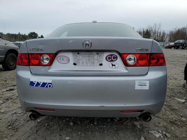 JH4CL96885C021981 - 2005 ACURA TSX SILVER photo 6