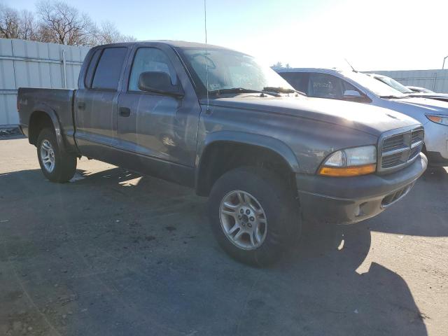 1D7HG38N73S297153 - 2003 DODGE DAKOTA QUAD SPORT GRAY photo 4