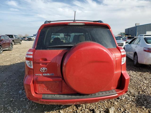 JTMZF4DV6A5019014 - 2010 TOYOTA RAV4 RED photo 6