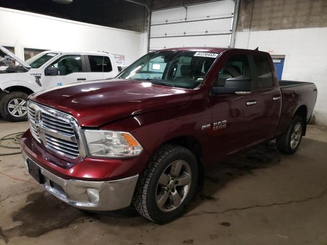 1C6RR7GT9JS244023 - 2018 RAM 1500 SLT RED photo 1