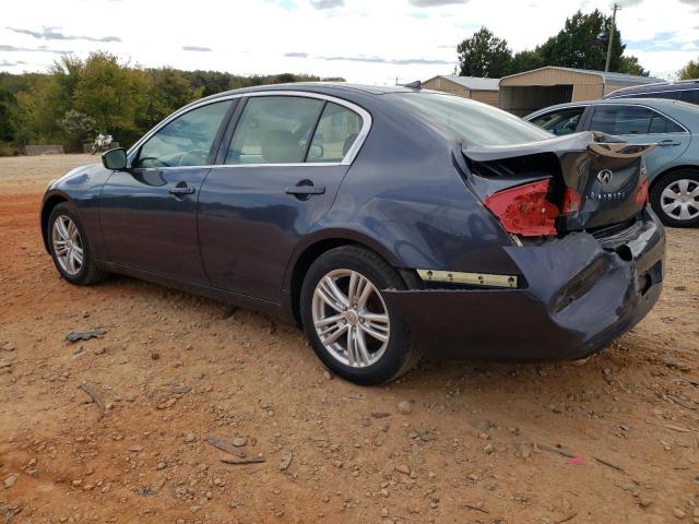 JN1CV6AP4DM720352 - 2013 INFINITI G37 BASE Mavi foto 2