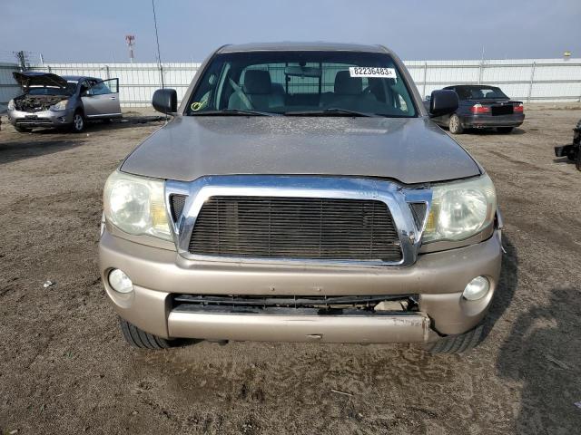5TETU62N95Z074392 - 2005 TOYOTA TACOMA PRERUNNER ACCESS CAB GOLD photo 5