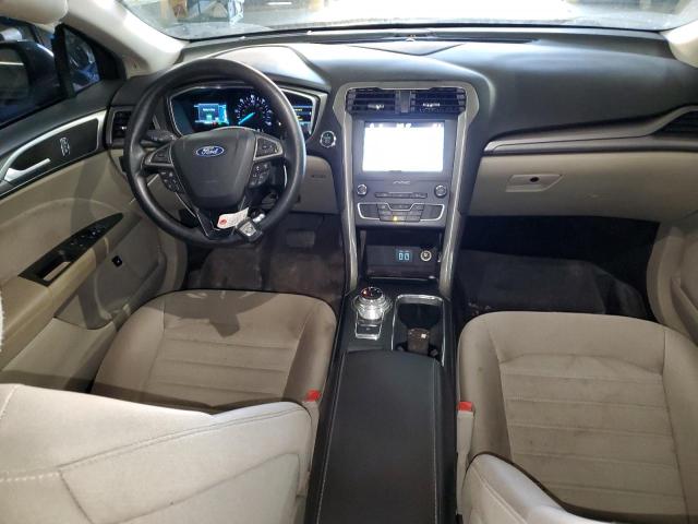 3FA6P0LU3KR242536 - 2019 FORD FUSION SE GRAY photo 8