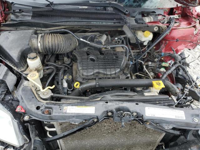 2C4RC1CG4CR393170 - 2012 CHRYSLER TOWN & COU TOURING L RED photo 12