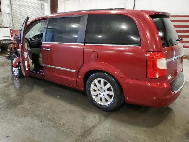 2C4RC1CG4CR393170 - 2012 CHRYSLER TOWN & COU TOURING L RED photo 2