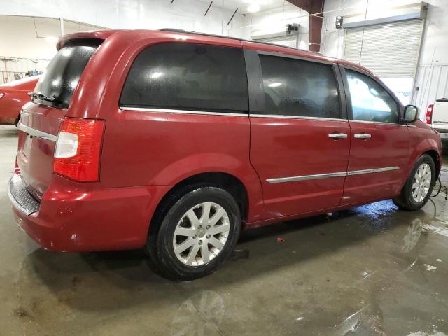 2C4RC1CG4CR393170 - 2012 CHRYSLER TOWN & COU TOURING L RED photo 3