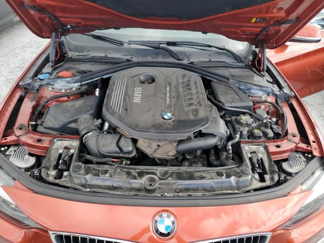 WBA4J5C56JBF07736 - 2018 BMW 440I GRAN COUPE MAROON photo 11