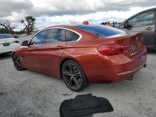 WBA4J5C56JBF07736 - 2018 BMW 440I GRAN COUPE MAROON photo 2