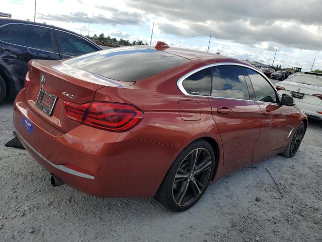 WBA4J5C56JBF07736 - 2018 BMW 440I GRAN COUPE MAROON photo 3