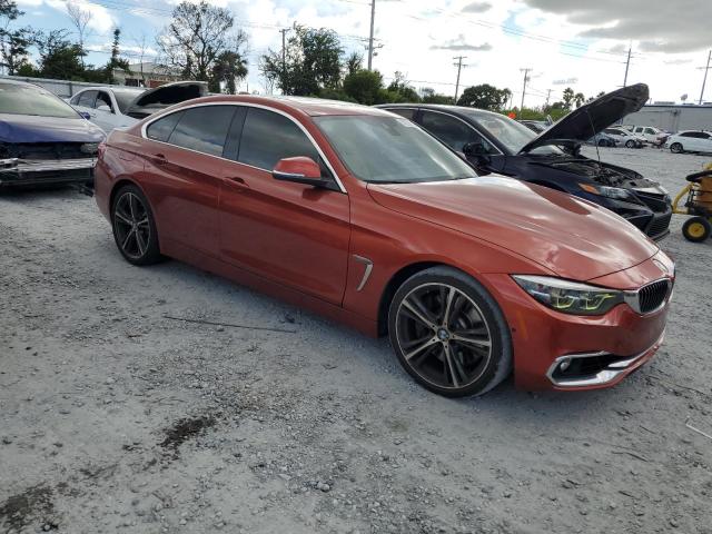 WBA4J5C56JBF07736 - 2018 BMW 440I GRAN COUPE MAROON photo 4