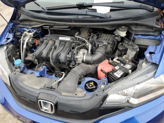 3HGGK5H54HM713791 - 2017 HONDA FIT LX BLUE photo 11