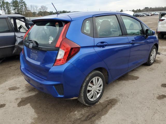 3HGGK5H54HM713791 - 2017 HONDA FIT LX BLUE photo 3