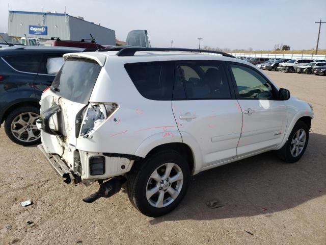 2T3DF4DV0BW152288 - 2011 TOYOTA RAV4 LIMITED WHITE photo 3