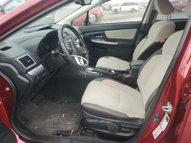 JF2GPABC7GH212995 - 2016 SUBARU CROSSTREK PREMIUM RED photo 7