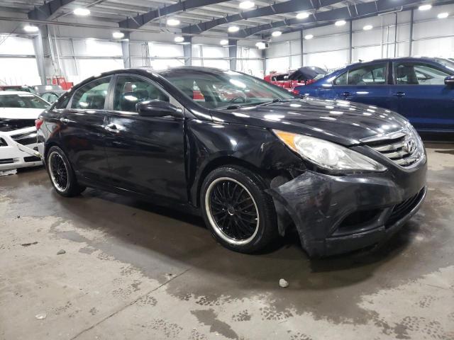 5NPEC4AC4BH147005 - 2011 HYUNDAI SONATA SE BLACK photo 4