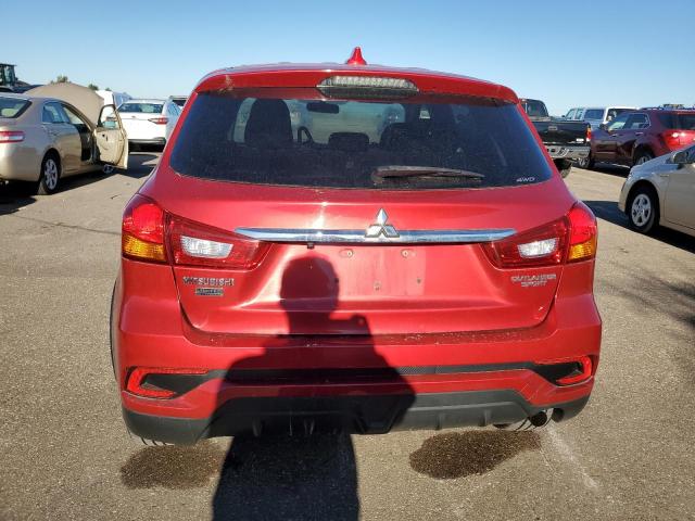 JA4AR3AU0JU005183 - 2018 MITSUBISHI OUTLANDER ES RED photo 6