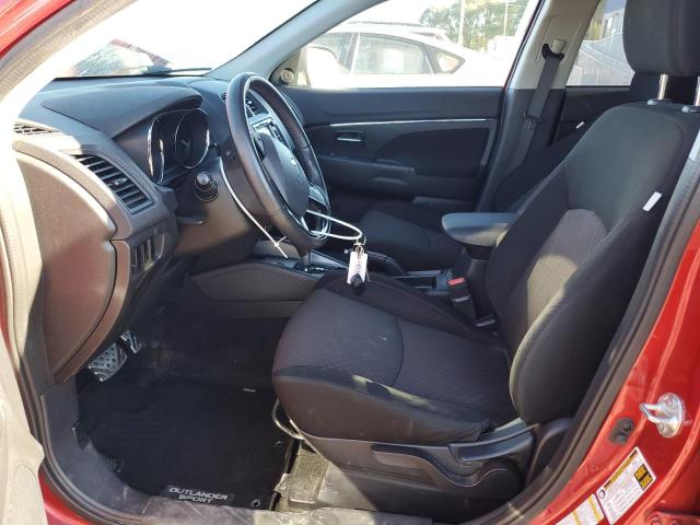 JA4AR3AU0JU005183 - 2018 MITSUBISHI OUTLANDER ES RED photo 7