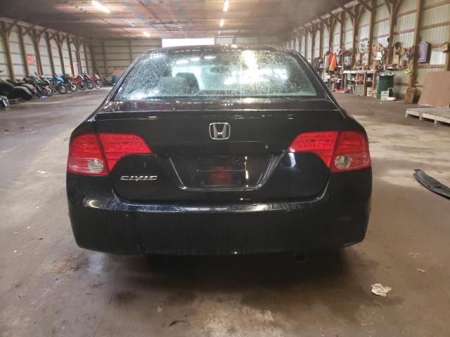 2HGFA16248H120611 - 2008 HONDA CIVIC DX BLACK photo 6