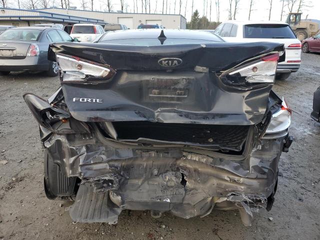 3KPFL4A77HE125178 - 2017 KIA FORTE LX BLACK photo 6