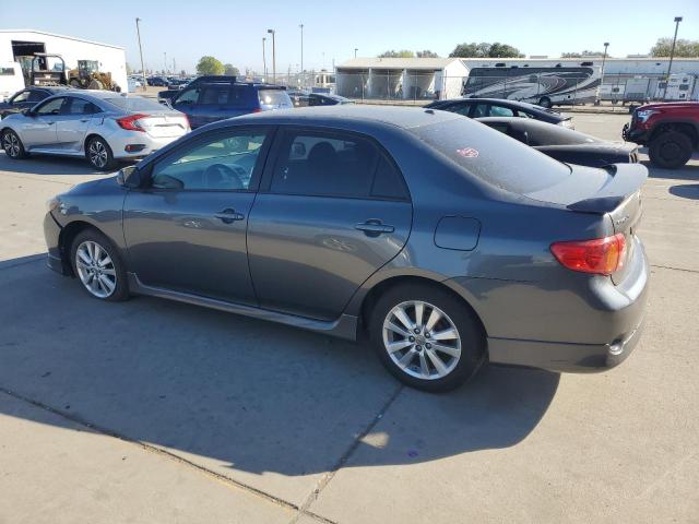 2T1BU4EE6AC421088 - 2010 TOYOTA COROLLA BASE Szary zdjęcie 2