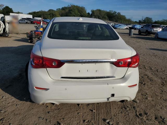 JN1BV7AR4FM396292 - 2015 INFINITI Q50 BASE თეთრი ფოტო 6