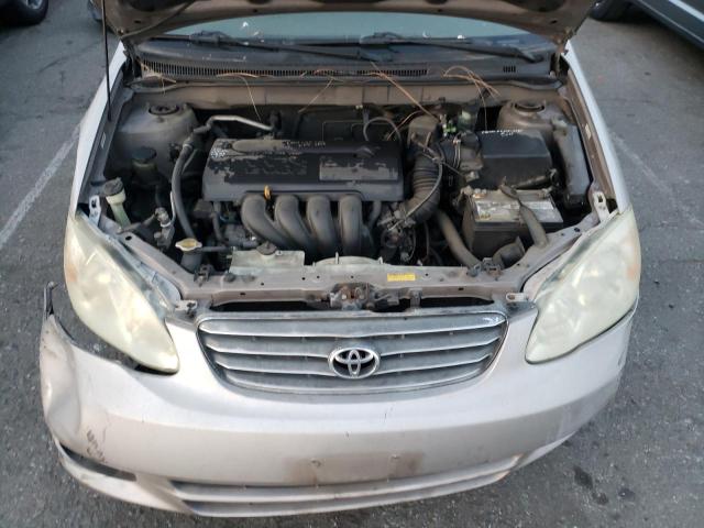 1NXBR32E73Z049634 - 2003 TOYOTA COROLLA CE TAN photo 11