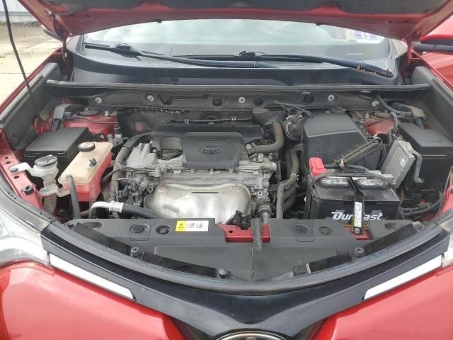 JTMRFREV7HJ121029 - 2017 TOYOTA RAV4 XLE RED photo 12