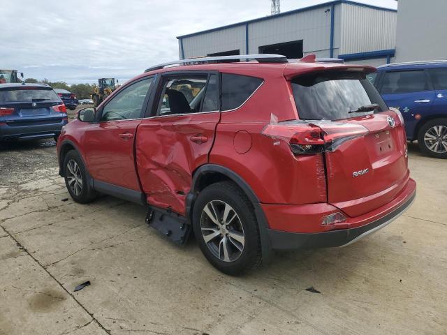 JTMRFREV7HJ121029 - 2017 TOYOTA RAV4 XLE RED photo 2