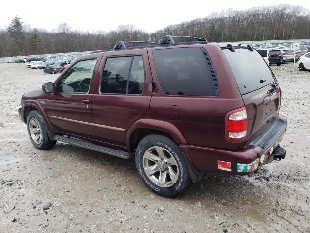 JN8DR09Y74W901986 - 2004 NISSAN PATHFINDER LE MAROON photo 2