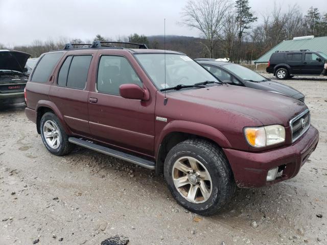 JN8DR09Y74W901986 - 2004 NISSAN PATHFINDER LE MAROON photo 4