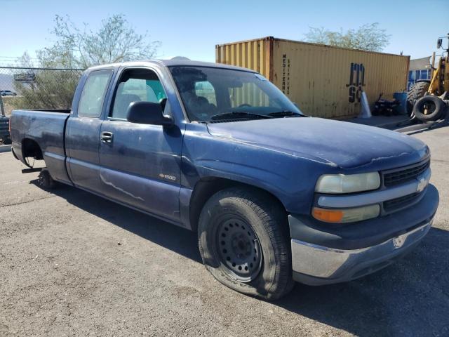 1GCEC19T52Z179053 - 2002 CHEVROLET SILVERADO C1500 BLUE photo 4