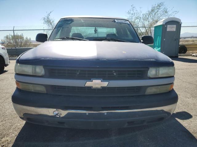1GCEC19T52Z179053 - 2002 CHEVROLET SILVERADO C1500 BLUE photo 5