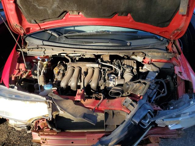 3HGGK5H87FM726591 - 2015 HONDA FIT EX RED photo 11